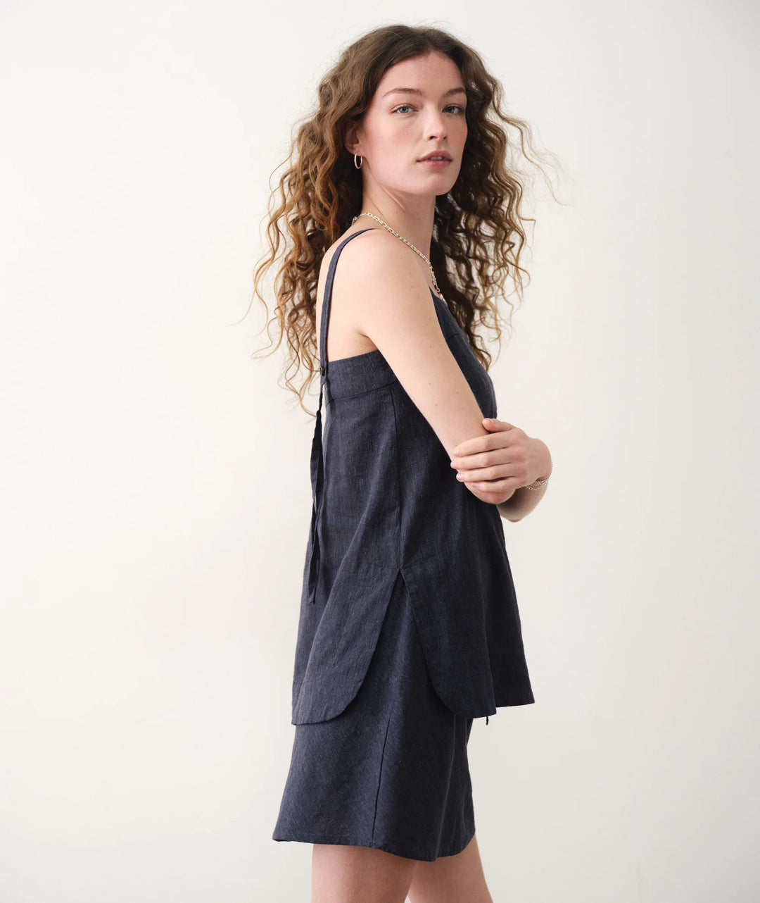 Mara Hemp Tank Midnight