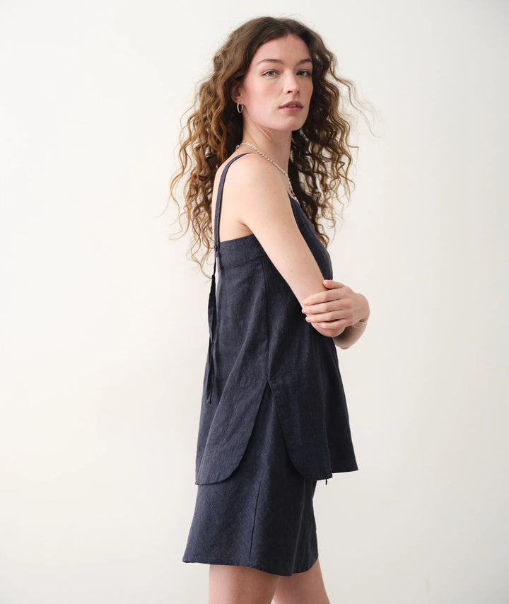 Mara Hemp Tank Midnight