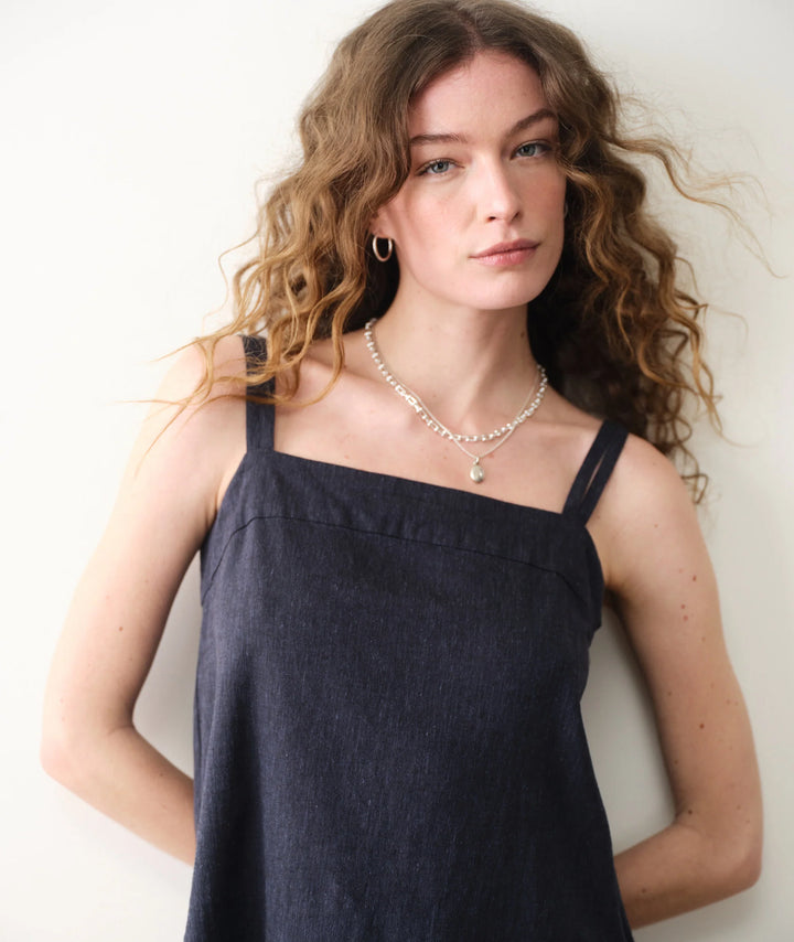 Mara Hemp Tank Midnight