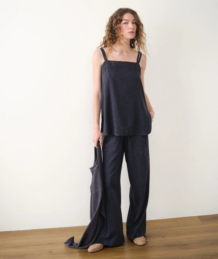 Mara Hemp Tank Midnight