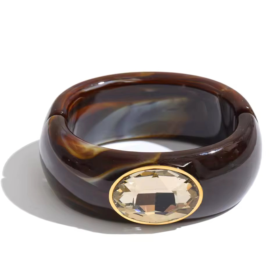 Acrylic Crystal Bangles