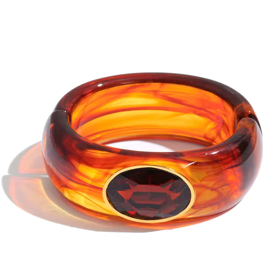Acrylic Crystal Bangles