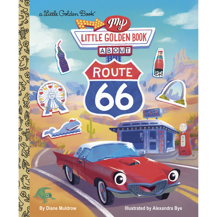 Little Golden Book About Route 66
