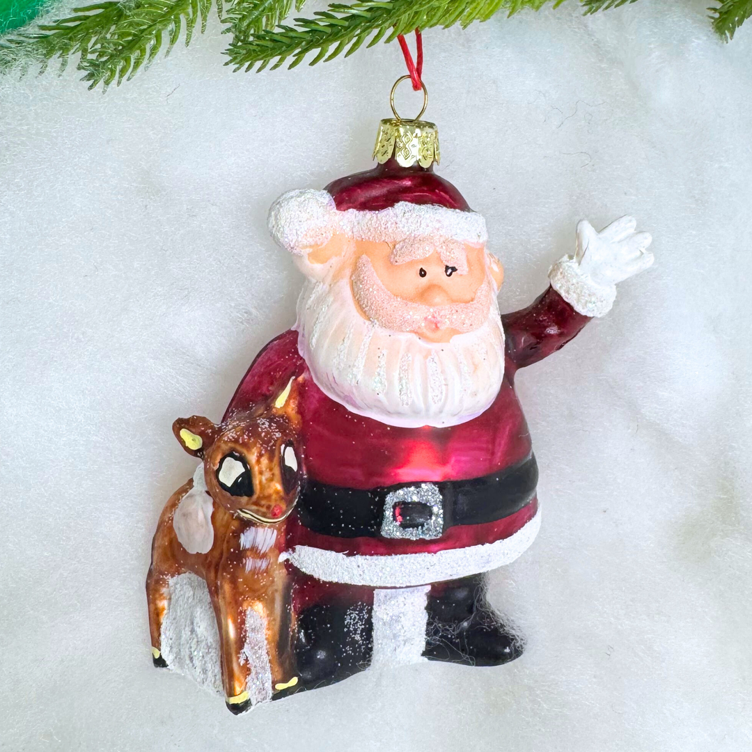 Retro Rudolph Characters Ornament