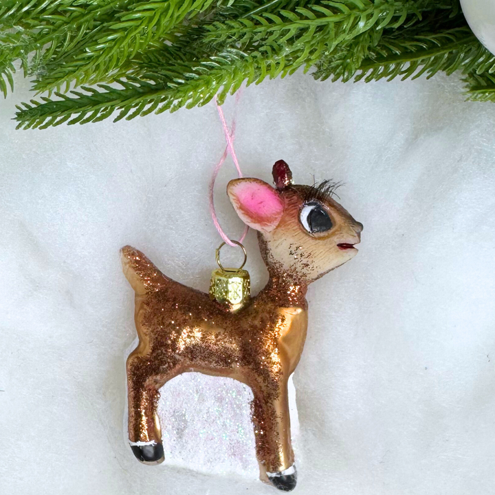 Retro Rudolph Characters Ornament