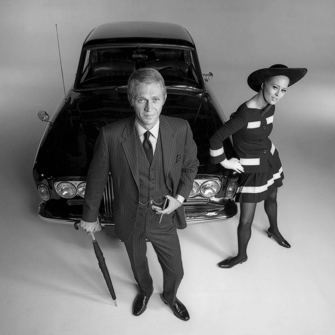 Steve McQueen and Faye Dunaway 1968