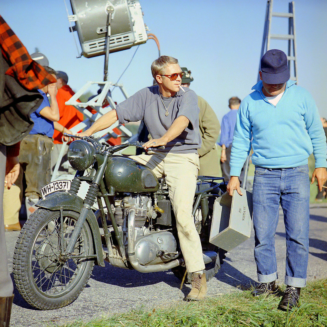 Steve McQueen in the Great Escape 1963