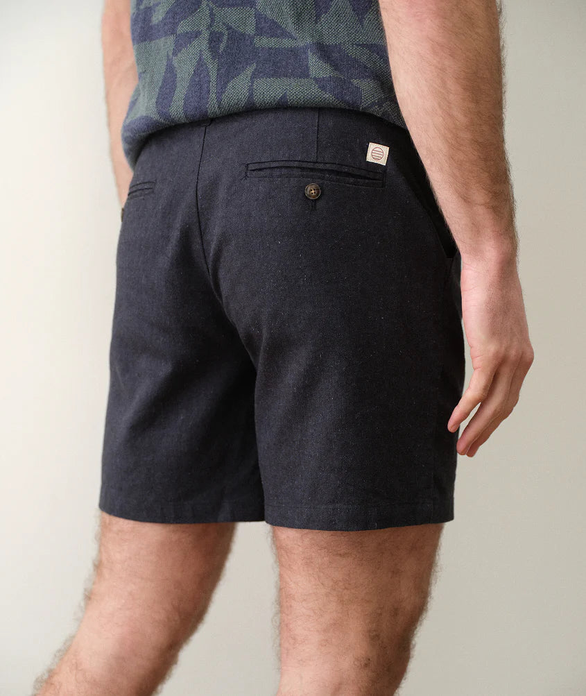 Saturday Hemp Chino Short 7" India Ink