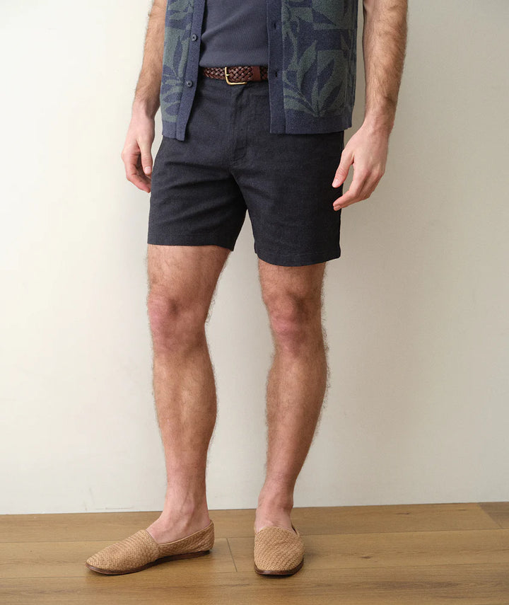 Saturday Hemp Chino Short 7" India Ink