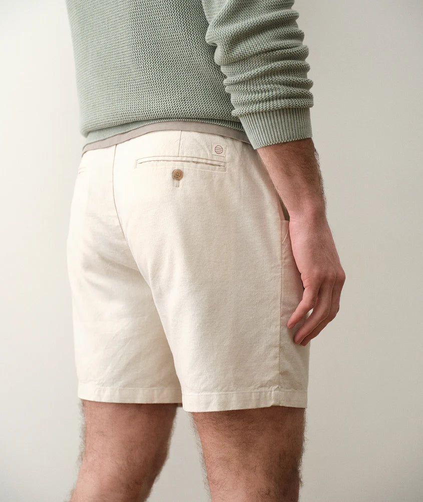 Saturday Hemp Chino Short 7" Natural