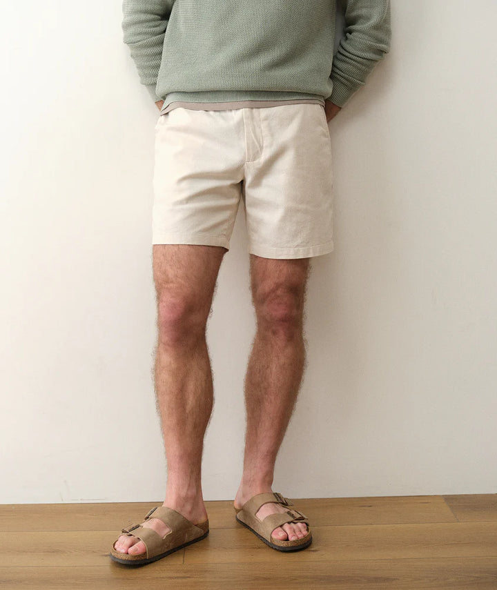 Saturday Hemp Chino Short 7" Natural