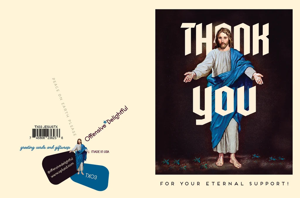Thank You Jesus Card