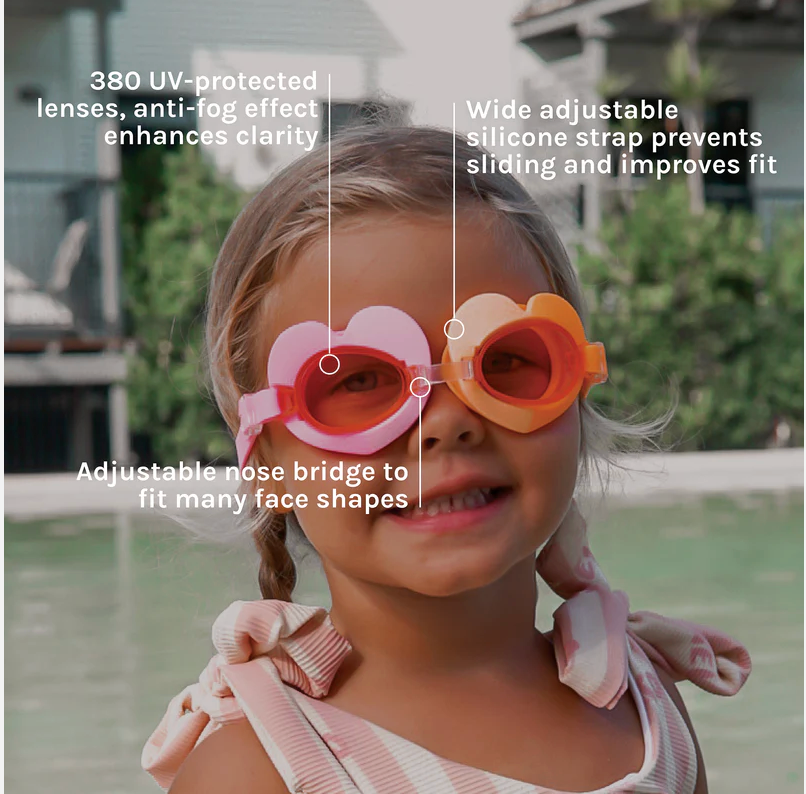 Swimming Goggles Poppy the Peach Multi