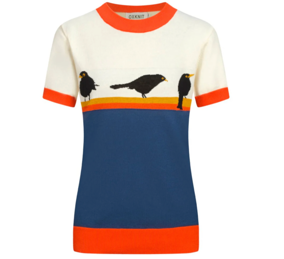 Cute Bird Knit Sweater