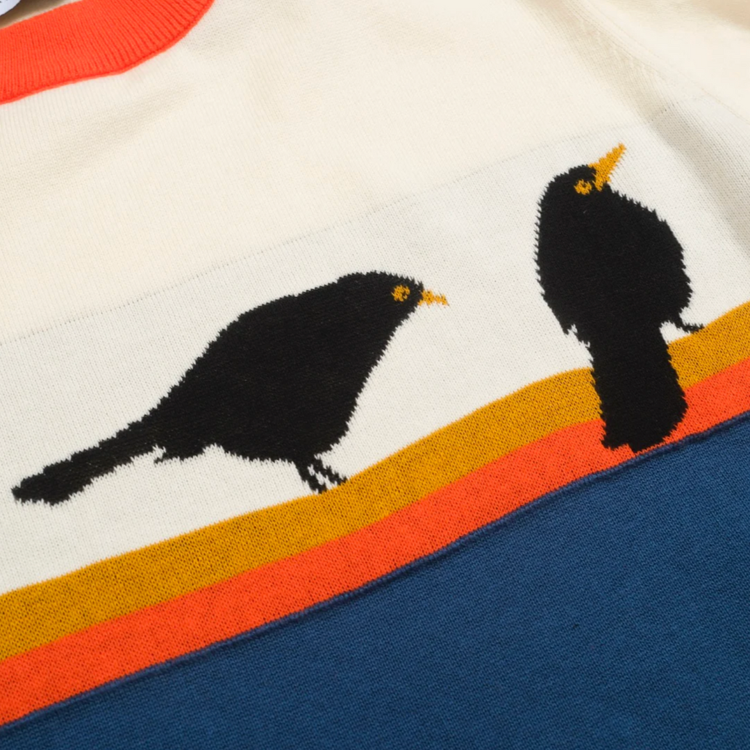 Cute Bird Knit Sweater