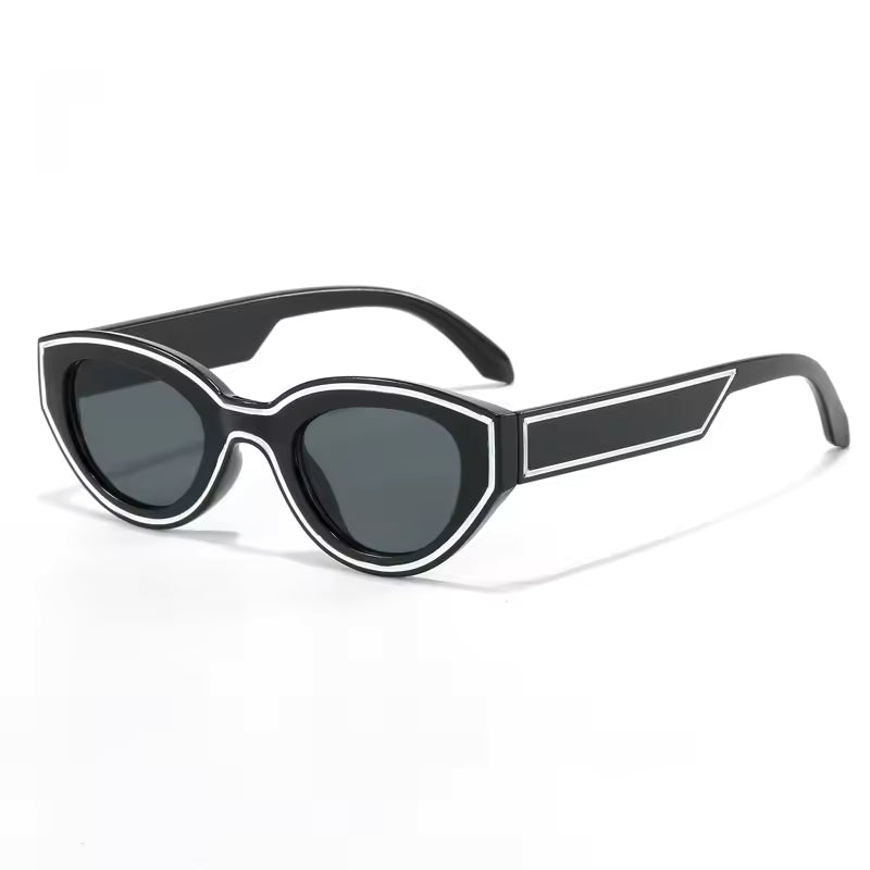 Trendy Vintage Polygon Sunglasses