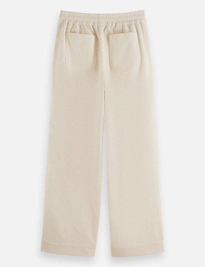Noa - Linen High-Rise Wide-Leg Fog ULH01353F