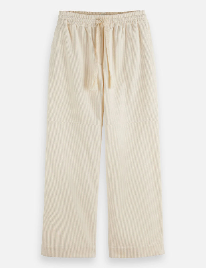 Noa - Linen High-Rise Wide-Leg Fog ULH01353F