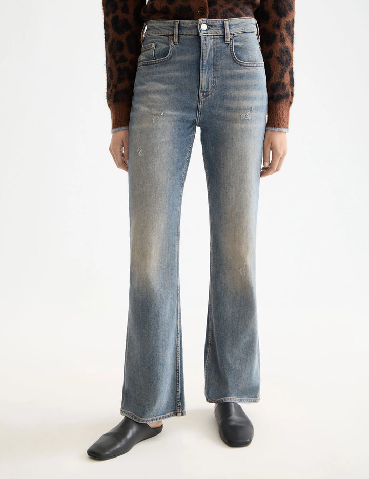 The Glow Bootcut Jeans — Dirty Bertie