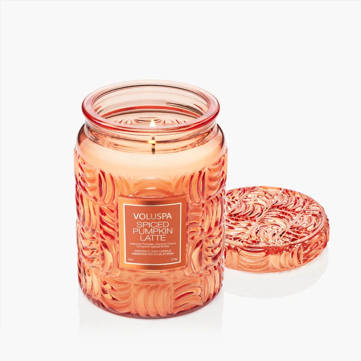 Spiced Pumpkin Latte Capsule 18oz Large Jar Candle