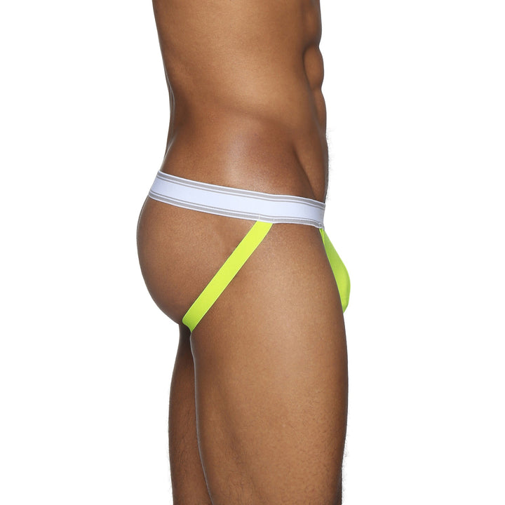 Lime Pop Retro Jock Strap - Parke & Ronen