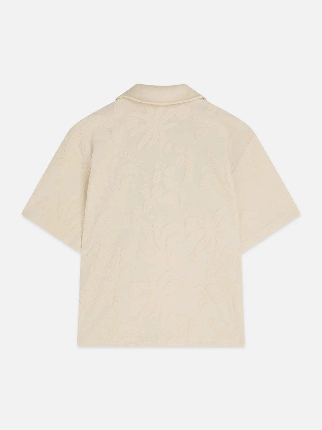 Towelling Shortsleeved Shirt Fog U9A01390T