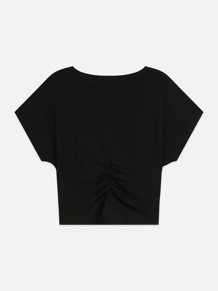 Ruched T-Shirt - Meteorite