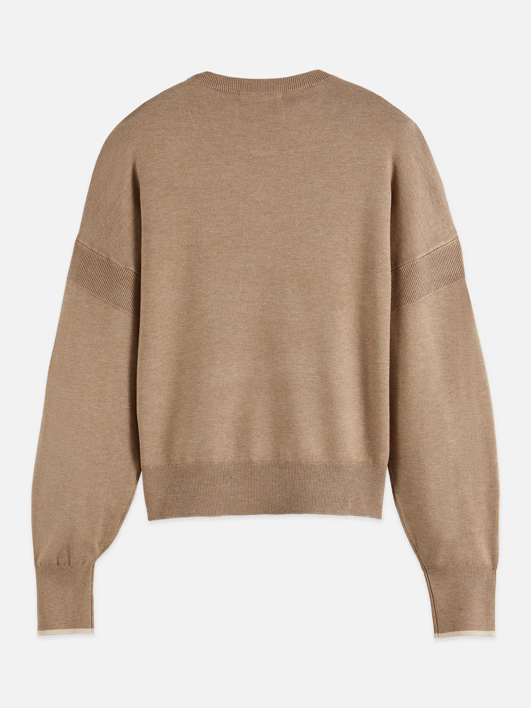 V-Neck Relaxed Pullover Amphora Melange