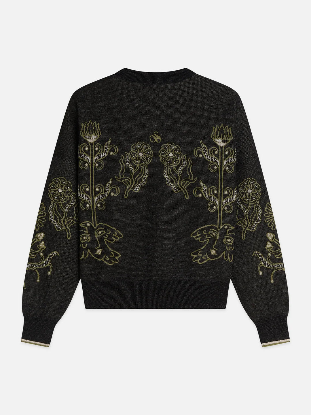 Jacquard Relaxed-Fit Pullover - Meteorite