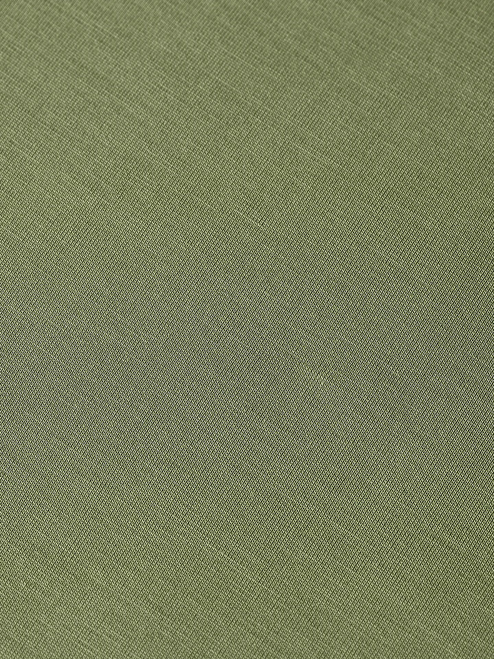 Zip Through Tencel Sweatshirt Oil Green