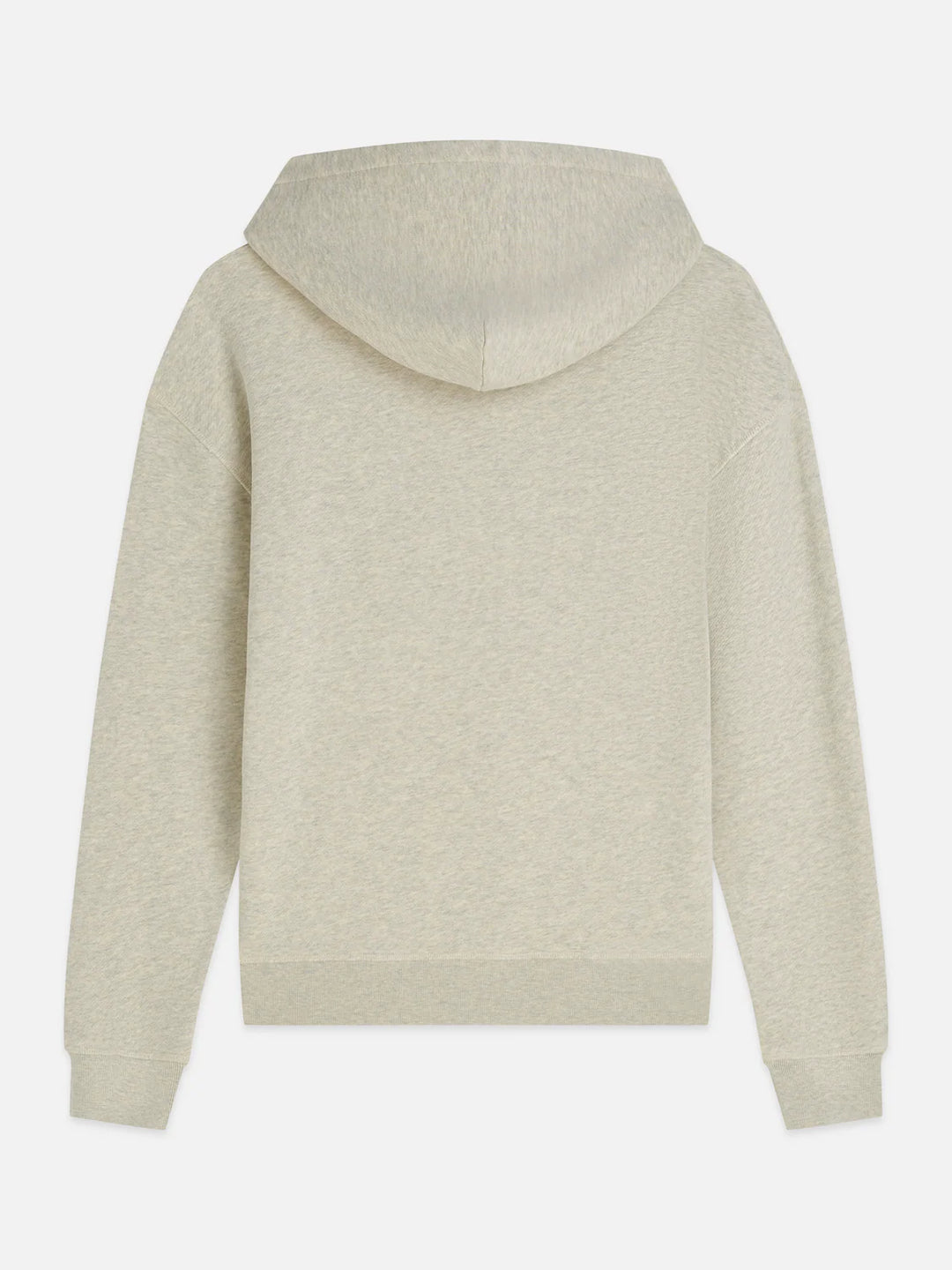 Basquiat Washed Artwork Relaxed-Fit Hoodie Oatmeal Melange