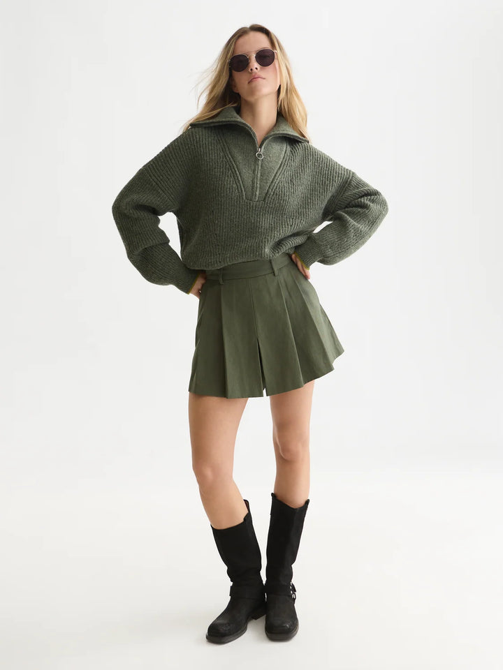 Tailored Gabardine Skort