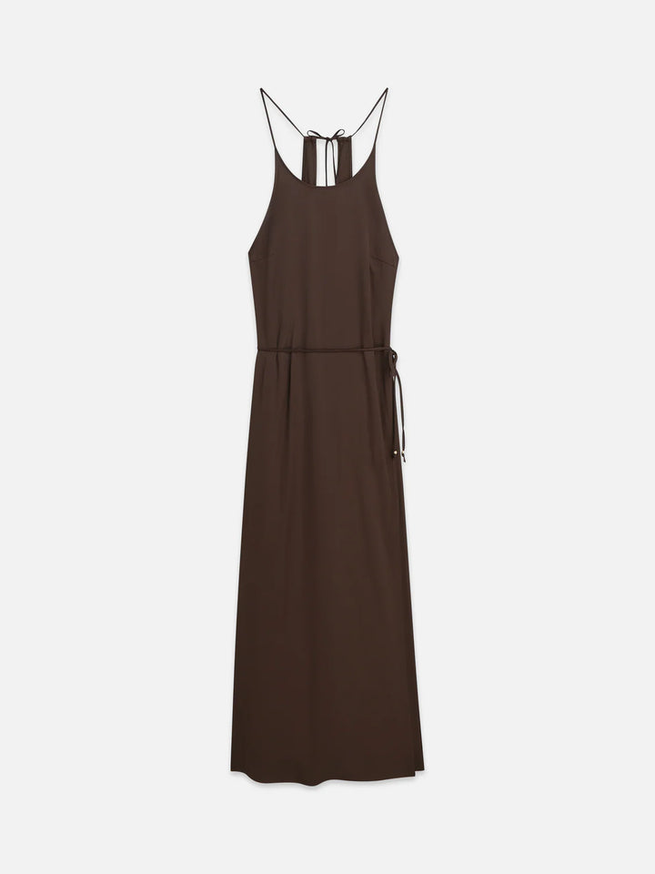Viscose Maxi Cami Wrap Dress Hot Fudge UFU01445T