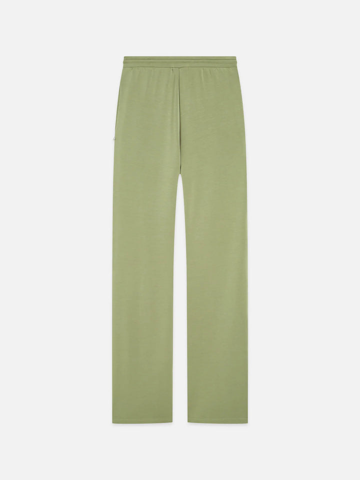 Tencel Pleated Sweatpants Oil Green