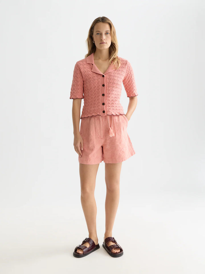 Jacquard Structured High Rise Canyon Clay USJ01376N