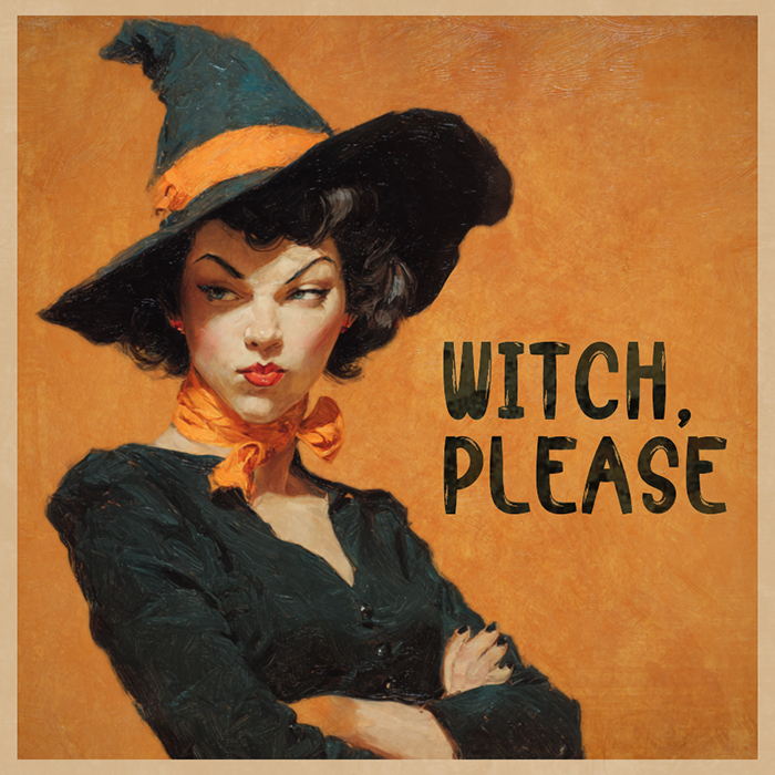 Witch Please Sticker