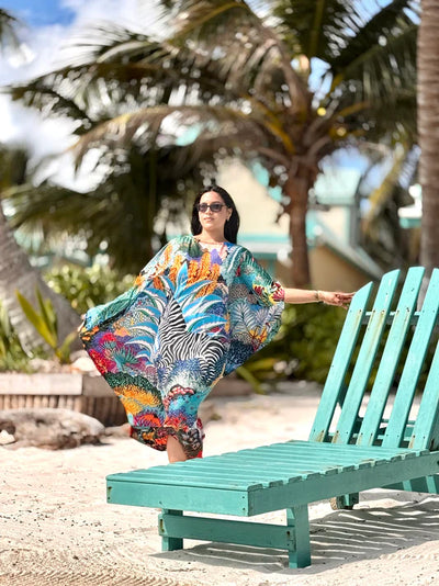 Zebra Party Caftan