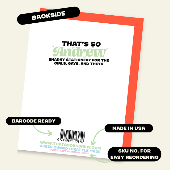 To/From the Gays | Funny Holiday & Christmas Greeting Card
