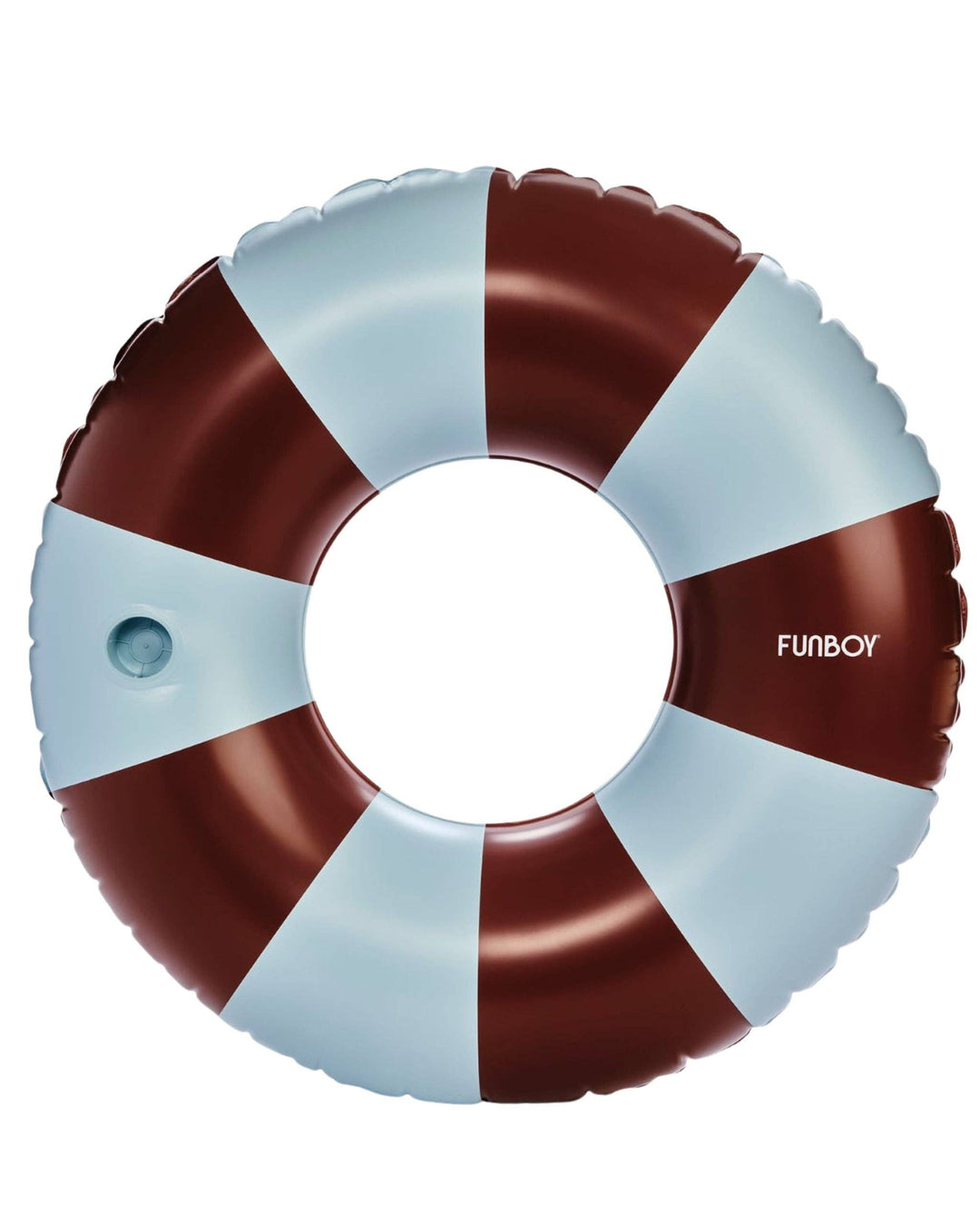 Vintage Tube Float Brown And Blue