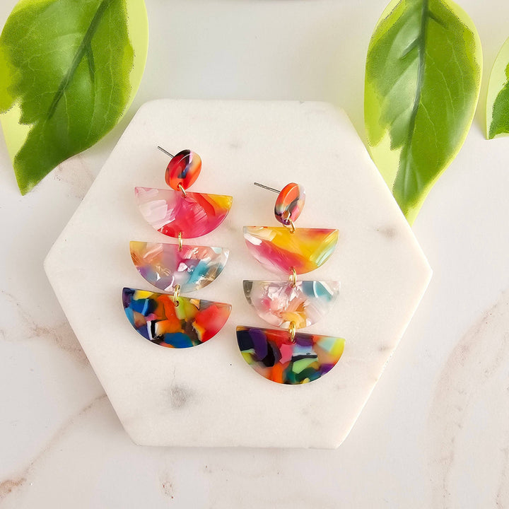Kennedy Earrings - Fiesta