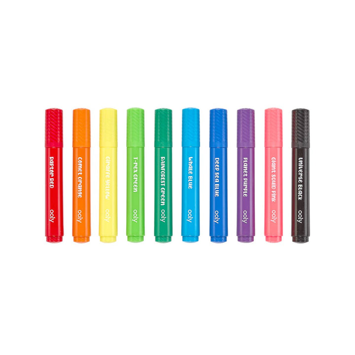 Big Bright Brush: Brush Markers (Set of 10)