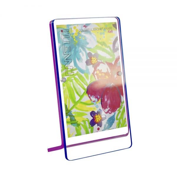 Lightweight Colorful Magnet Frame 5"x7" - 10 Options