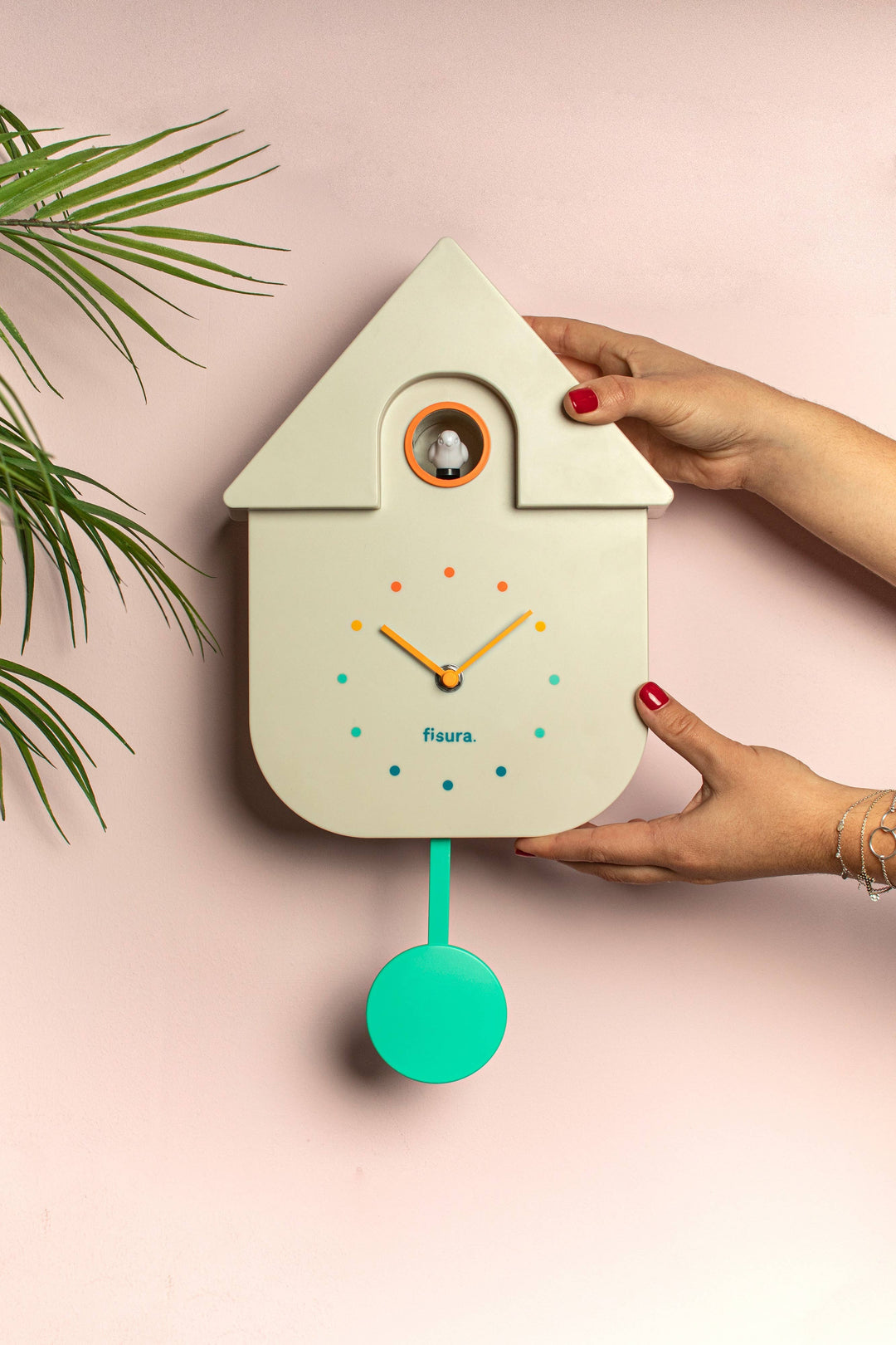 Cuco Casita Rainbow Cuckoo Clock