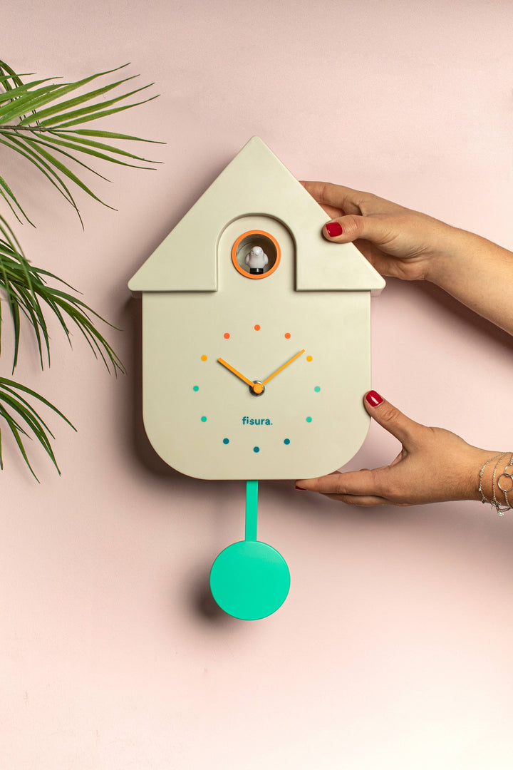 Cuco Casita Rainbow Cuckoo Clock