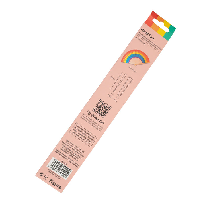 “Rainbow” fan