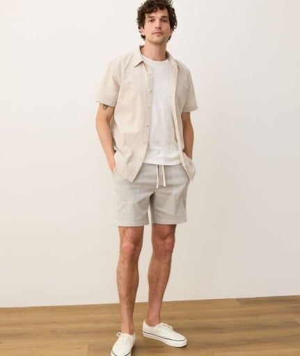 Ripstop Utility Short 7" Grey Taupe