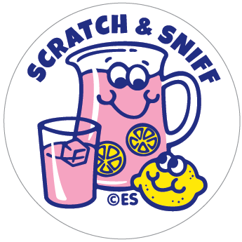 Pink Lemonade EverythingSmells Scratch & Sniff Stickers