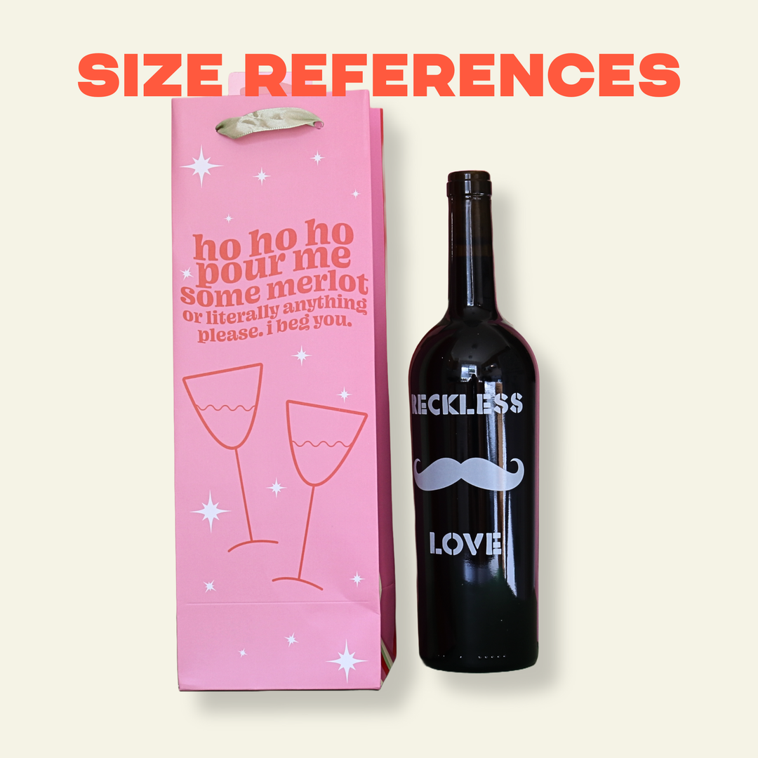 Ho Ho Ho Wine Bottle Gift Bag