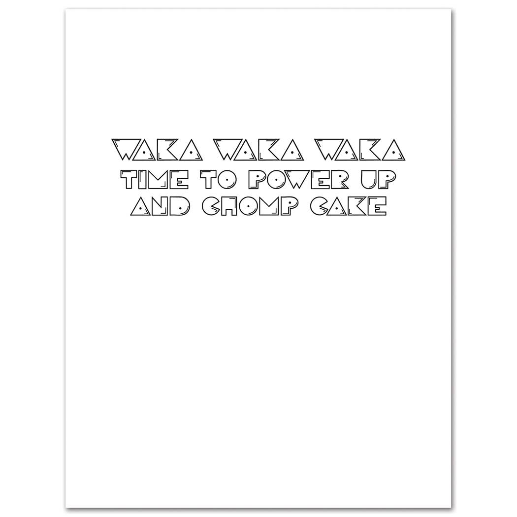 Retro Arcade Birthday Card