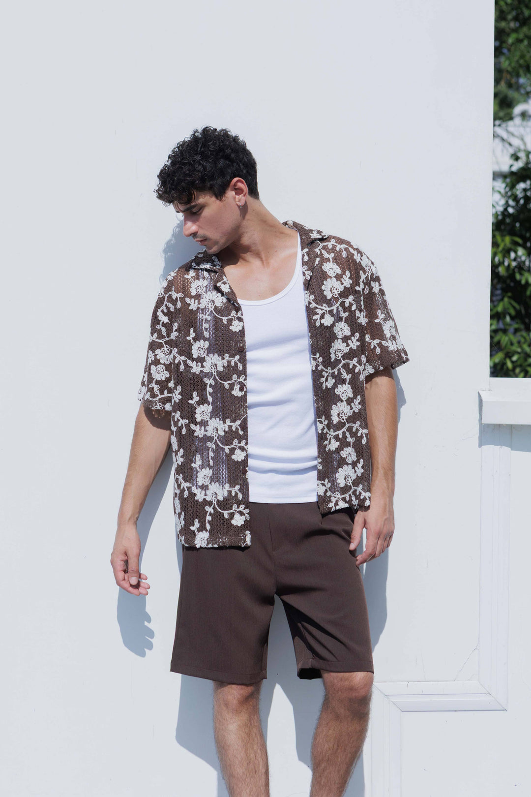 Floral Pattern Shirt